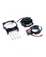 Original SPAL Radiator Cooling Fan and Mounting Kit for SHERCO, with ON/OFF Switch, Dirt Bike Models from 2014 to 2023
