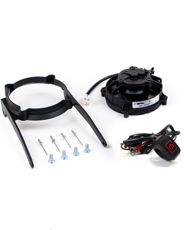 Ktm Radiator Mounting Original SPAL Radiator Cooling Fan and Mounting Kit for KTM and ...