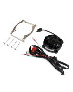 Original SPAL Radiator Cooling Fan and Mounting Kit for Beta RR, with ON/OFF Switch and metalic bracket, Dirt Bike Models 2024-2025 Perfect fit, Easy to Install