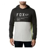 FOX NON STOP HOODED LS KNIT [BLK VIN] - Image 4
