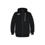 FOX PIT TECH ZIP FLEECE [HTR GRY]