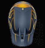 FOX V3 KILA HELMET, ECE [NVY/YLW] - Image 4