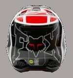 FOX V3 RS CELZ HELMET, ECE [RD/BLK/WHT] - Image 3