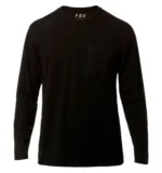 FOX REDPLATE 360 LS AIRLINE TEE [BLK]