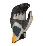 KLIM Badlands Aero Pro Short Glove Petrol - Strike Orange - Image 2