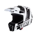 HELMET MOTO 3.5 V24 BLACK/WHITE INCLUDES 4.5 GOGGLE - Image 2