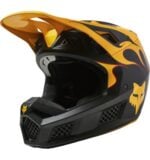 FOX V3 RS SUPR TRIK HELMET, ECE [BLK/YLW] - Image 4