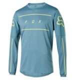 FOX FLEXAIR LS FINE LINE JERSEY [LT BLU] - Image 2