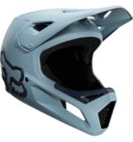 FOX YTH RAMPAGE HELMET [LT BLU/NVY] - Image 2