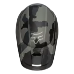 FOX YOUTH V1 TREV HELMET, ECE [BLK CAM] - Image 3