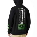 FOX KAWI ZIP FLEECE [BLK] - Image 2