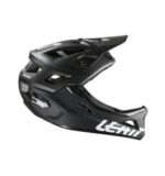 LEATT HELMET DBX 3.0 ENDURO V2 BLACK/WHITE - Image 4