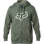 FOX DISTRICT 3 ZIP FLEECE [DRK FAT]