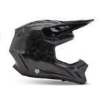 V3 RS CARBON SOLID HELMET [BLK] - Image 2
