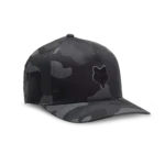 FOX HEAD FLEXFIT HAT [BLK CAM]