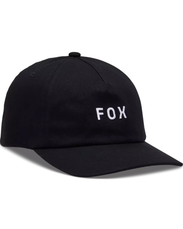 WORDMARK ADJUSTABLE HAT [BLK/WHT]