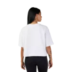 W WORDMARK OS CROP TEE [WHT] - Image 4