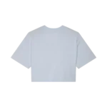 W WORDMARK OS CROP TEE [PL BLU] - Image 2