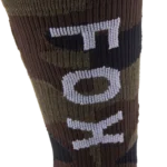 FOX CAMO CREW SOCK [GRN CAM] - Image 2