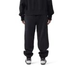 W WORDMARK FLEECE JOGGER [BLK] - Image 4
