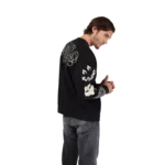 HELLO FUTURE OVERSIZED FLC CREW [BLK] - Image 6