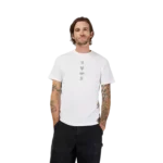 CHECKERED SS PREM TEE [OPT WHT] - Image 3