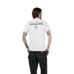 CHECKERED SS PREM TEE [OPT WHT] - Image 4