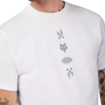 CHECKERED SS PREM TEE [OPT WHT] - Image 5