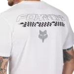 CHECKERED SS PREM TEE [OPT WHT] - Image 6