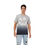 HELLO FOX SS PREM TEE [STL GRY] - Image 3