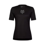 W RANGER SS JERSEY FOX HEAD [BLK]