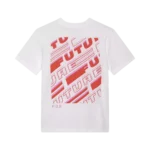 W ELEVATED SS TEE [WHT] - Image 2