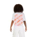 W ELEVATED SS TEE [WHT] - Image 4