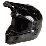 F3 Carbon Pro Off-Road Helmet ECE Striker Carbon Gloss Black - Image 2