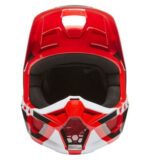 FOX V1 LUX HELMET, ECE [FLO RED] - Image 2
