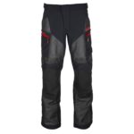 Baja S4 Pant Black - Fiery Red - Image 3