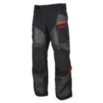 Baja S4 Pant Black - Fiery Red
