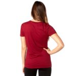 FOX CERTAIN SS CREW TEE [DRK RD] - Image 2