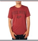FOX PASSED UP SS TECH TEE [HTR BUR] - Image 3