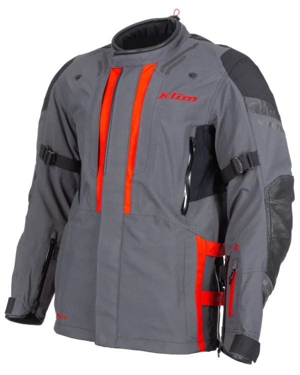 Latitude Jacket Asphalt - Redrock