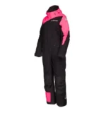 KLIM Vailslide One-Piece MD Black - Knockout Pink