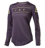 FOX WMNS FLEXAIR LS JERSEY [DRK PUR]