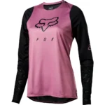 FOX WOMENS DEFEND LS JERSEY [PUR HZ]