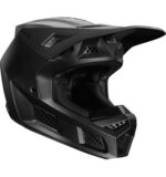 FOX V3 RS SOLIDS HELMET, ECE [MT BLK] - Image 2