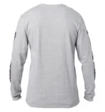 FOX BNKZ LS TEE [LT HTR GRY]