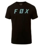 FOX BACKSLASH SS AIRLINE TEE [BLK]