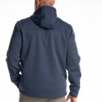 Zone Pullover Hoodie Dress Blues - Saffron - Image 2