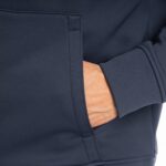 Zone Pullover Hoodie Dress Blues - Saffron - Image 4