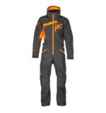 Klim Combinezon Snowmobil Non-Insulated Ripsa Short Asphalt/Strike Orange - Image 2