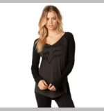 FOX CERTAIN LS TOP [BLK VIN] - Image 3